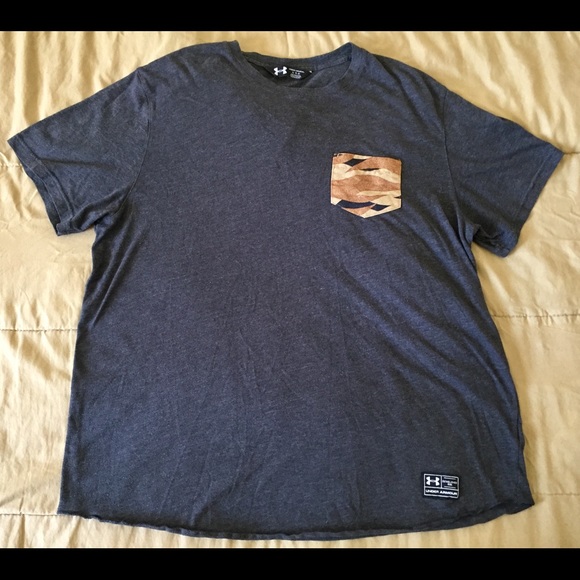 under armour t shirt with pocket